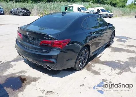 2019 Acura Tlx Tech A-Spec Pkgs из США, поврежденный, VIN 19UUB3F63KA004910